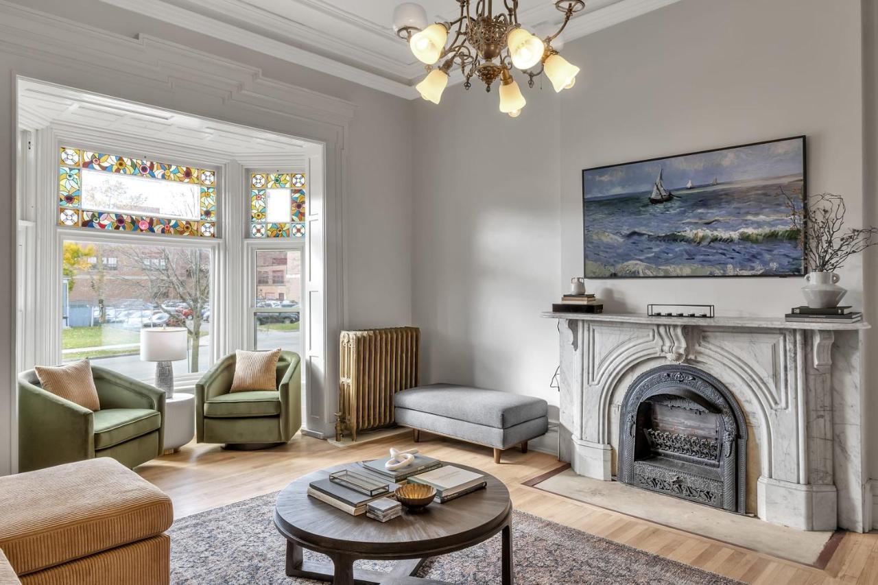 באפלו Spacious Second Empire Suite At The Platt Mansion מראה חיצוני תמונה